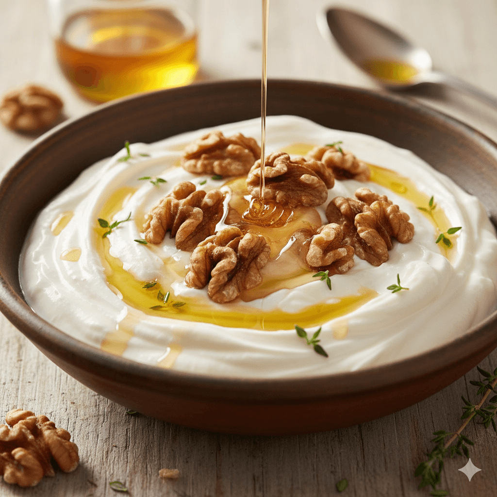 Greek Yogurt with Thyme Honey
