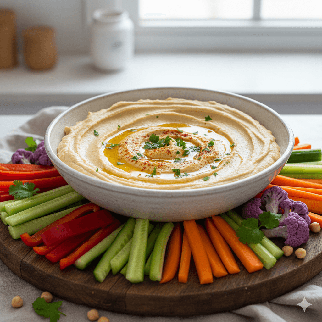 Hummus with Crudités
