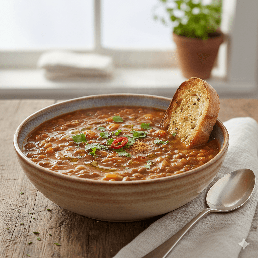 Mediterranean Lentil Soup
