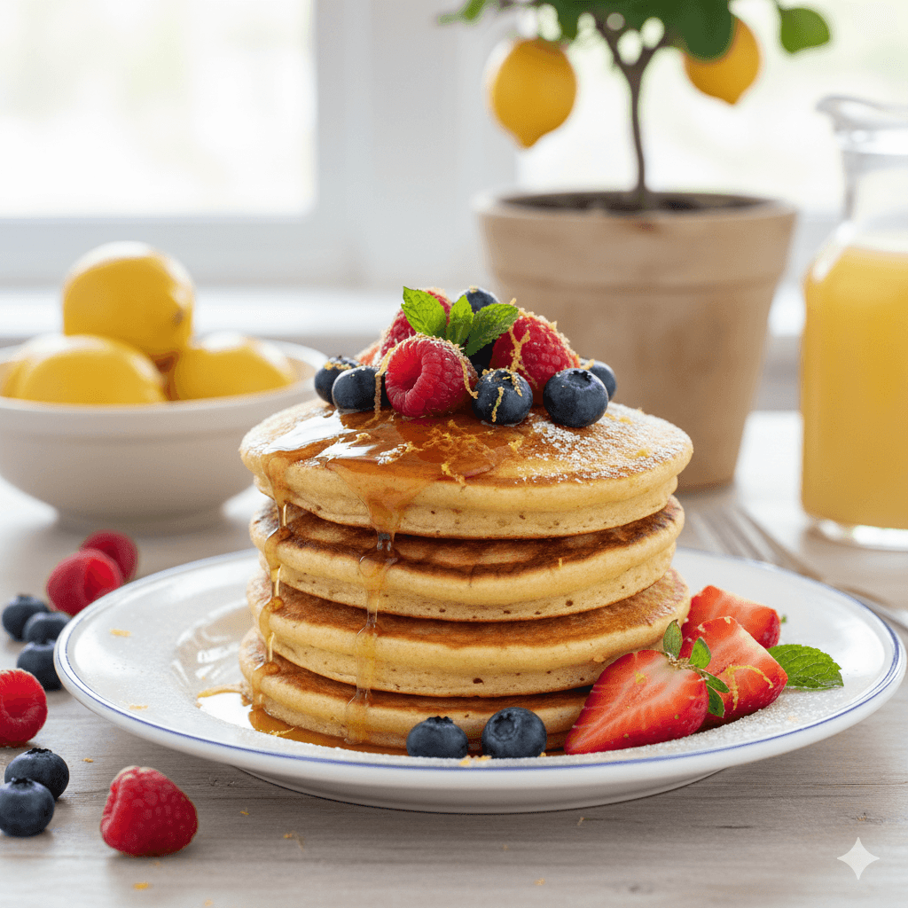 Ricotta Pancakes Sicilian Style